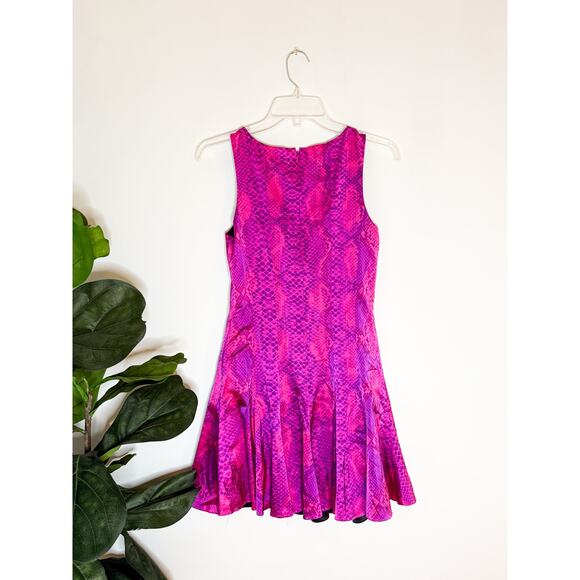 Jay Godfrey Animal Skin Dress Size 8 - Picture 4 of 6